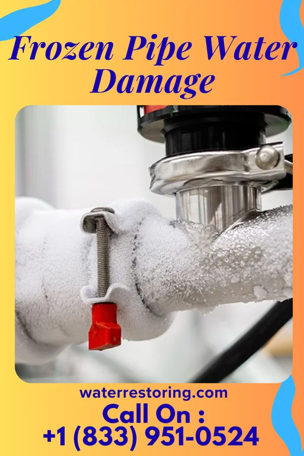Frozen Pipe Water Damage in Hartford, WI