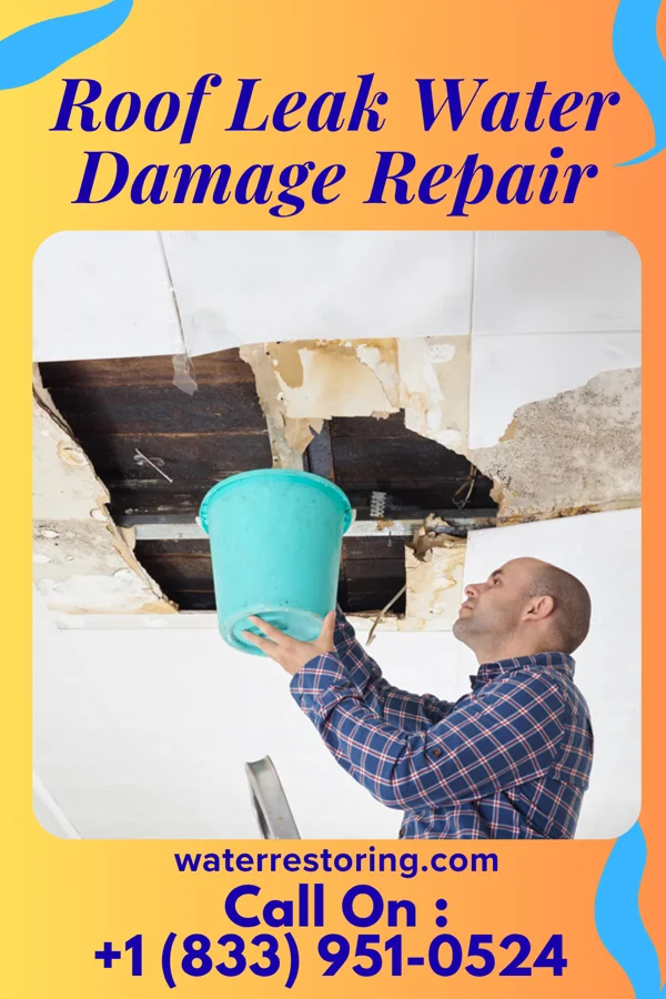 Roof Leak Water Damage Repair in Hartford, WI